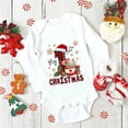 thumbnail image 5 of Mi primer mono navideño de manga larga para bebé recién nacido, traje con estampado de ciervo y Papá Noel, ropa para bautizo infantil, regalo, 5 of 5