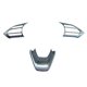 thumbnail image 1 of Silver Car Steering Wheel Panel Decoration Cover Trim Sticker For Sienta 2022-2023, 1 of 5