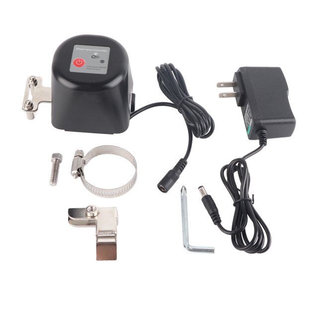 Válvula de agua de Gas inteligente WIFI para aplicación remota Tuya, interruptor inalámbrico de sincronización para Control Manual automático, enchufe de tubería de agua