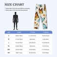 thumbnail image 4 of Honiee Butterflies for men - a sleek fusion of Straight Pajama Pants, versatile Lounge Pants, and cozy Sleepwear, all rolled into one-Small, 4 of 6