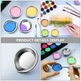 thumbnail image 5 of PENIKOKO 24-Piece Stainless Steel Paint Mixing Palettes Lightweight Portable Color Plates for Artists and Painters, 5 of 6