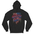 thumbnail image 5 of Country Girl USA Flag Sweatshirt Patriotic Southern Cowgirl Red White Blue American Pride Life Lovers Gift Hoodie, 5 of 7