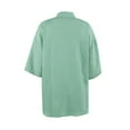 thumbnail image 5 of Idoravan Women Sets Clothing Clearance Womens Solid Color Single Breasted Short Sleeve Shirt Shorts Loose Casual Suit, 5 of 9