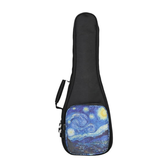 Estuche para ukelele, bolsa para ukelele de 30 pulgadas, acolchado de esponja, bolsa portátil impermeable para ukelele para puesta en escena al aire