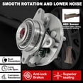 thumbnail image 3 of Conjunto de buje de cojinete de rueda KNOLET 515169 para Ford F-150, 3 of 8