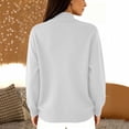 thumbnail image 7 of yillto Womens Full Zip Sweater Cardigans Knit Long Sleeve Coats Mock Neck Fall Winter Warm Sweaters, 7 of 7