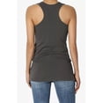 thumbnail image 6 of Women's Premium Cotton Vest Basic Soft Stretch Racerback Tank Top Solid Color, 6 of 8
