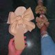 thumbnail image 1 of Sandalias Mujer Zapatillas planas Punta abierta Bow-Knot Cómodos zapatos romanos de playa Flip Flop Wmkox8yii  hj789, 1 of 5