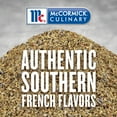 thumbnail image 3 of McCormick Culinary Herbes de Provence, 6 oz - One 6 Ounce Container of Herbes de Provence Seasoning, Blend of Rosemary, Thyme, Sage, Lavender and More C10, 3 of 3