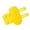 Yellow, variant on Cats Self Groomers Corner Cats Groomer Self-Massage Scratcher Long Short Furs Cats Scratching Post Pet Cats Supply