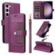 thumbnail image 1 of FOXDOCK Funda tipo Cartera para Samsung Galaxy S23 Plus – Cubierta de Cuero PU con Múltiples Ranuras, Bolsillo para Efectivo y Correa de Muñeca, 1 of 6