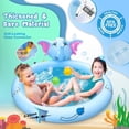 thumbnail image 5 of Adofi Splash Pad for Kids, 82.7" Inflatable Wading Baby Pool, Outdoor Sprinkler for Toddlers, Summer Water Toys for Boys Girls 3 6 Years, Non-slip Play Mat, Splash Pads for Toddlers Ages 1 3, 5 of 7