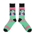 thumbnail image 6 of Cyberpunk Edgerunners Main Characters Adult 5-Pair Casual Crew Socks, 6 of 6