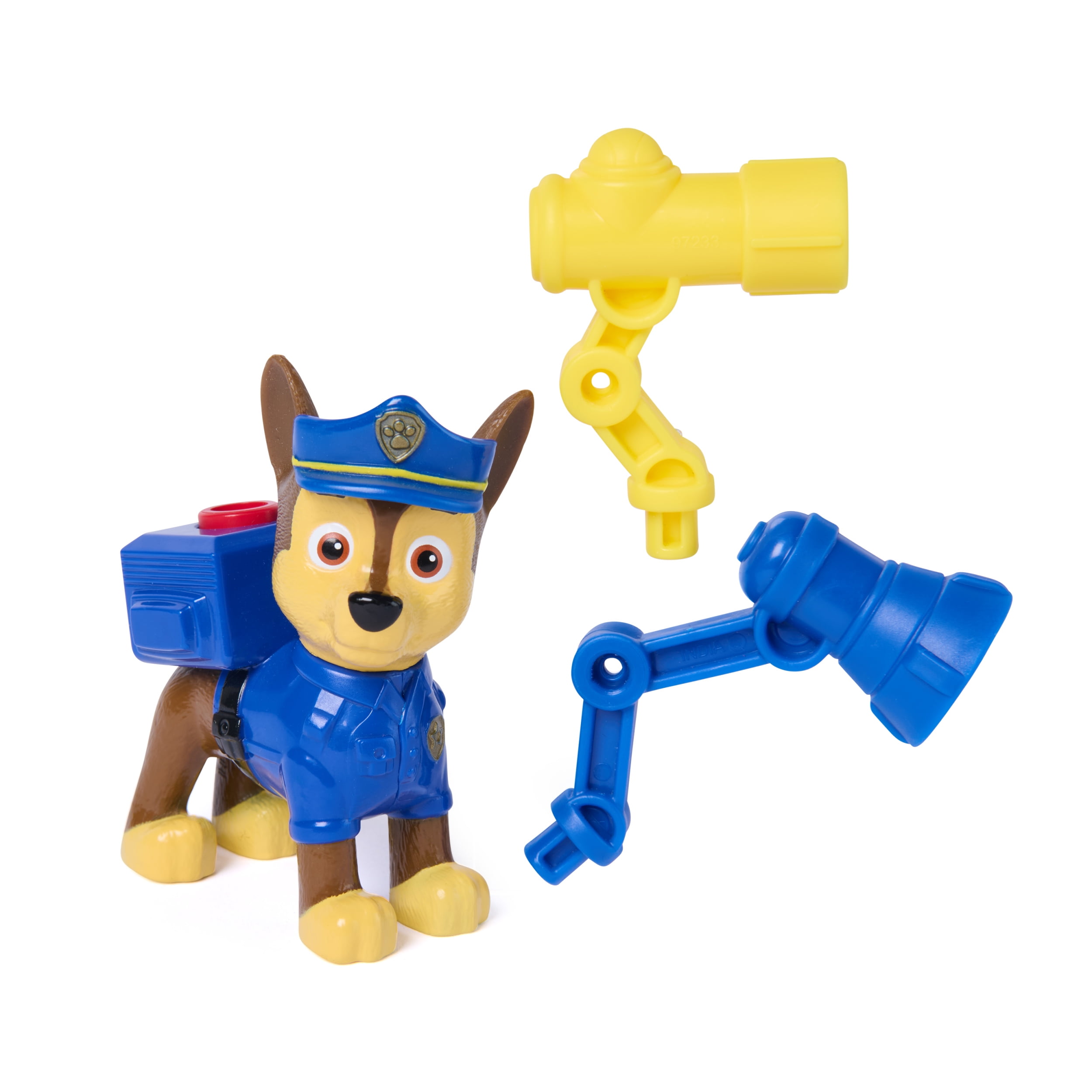 PAW Patrol Search & Rescue Chase Hero Action Figure with 2 Interchangeable Tools, Kids Toys for Boys and Girls Ages 3 and Up