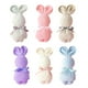thumbnail image 1 of 6 unids Toallas para bebés para el hogar Adorables Toallas de lavado multifunción Toallas de conejo Accesorio de boda, 1 of 6