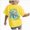 v38-Yellow, variant on Girls Tops Cute Summer Short Sleeve T Shirts Casual V Neck Blouses 6-12 Months 12-24 Months 2t 3t 4t 5t 6t 7t 8t 9t Children