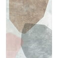 thumbnail image 2 of Hershey, Moira 20x24 White Modern Wood Framed Museum Art Print Titled - Pensive I Blush Gray, 2 of 4