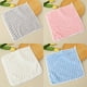 thumbnail image 4 of Pañuelos de Tela para Niños | Toallitas Suaves y Absorbentes para El Rostro | Patrón de Cuadrícula de Nubes | Toallas Pequeñas Multiusos para Niños | Paquete de 1, 4 of 4