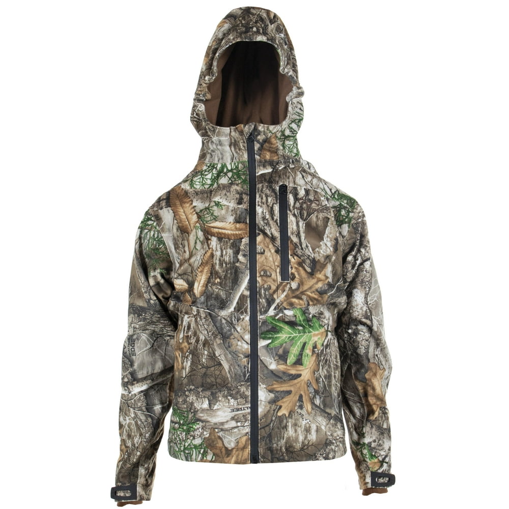 Realtree Youth Scent Factor Hunting Jacket, Realtree Edge, Size Medium