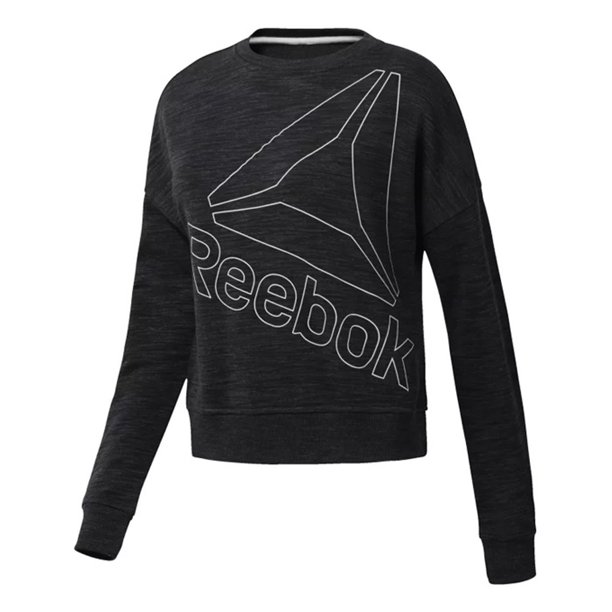 Sudadera Reebok Mujer El Marble Negro CF8649