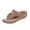 Rose Gold, variant on Abcnature Women Sandals Clearance 2023! Women's Flip-Flops with Arch Support Lunge Massage Clamping Slippers Outwear Holiday Mules Slope Heel Sandals Summer Athletic Outdoor Beach Sandals