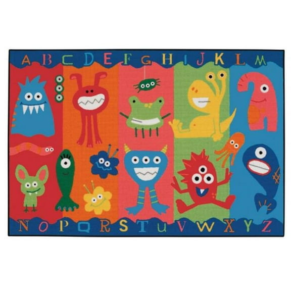 Carpets for Kids  Alphabet Monsters  4 ft. x 6 ft.