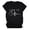 Black, variant on Womens But First Coffee Graphic T Shirt Crewneck Short Sleeve Coffee Lover Letter Print Casual Everyday Tee Tops