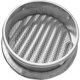 thumbnail image 2 of Cubierta de rejilla de 6 pulgadas Ventilación de pared para campana de ventilación con malla de mosquitera incorporada - Salida de ventilación de acero inoxidable 304, 2 of 5