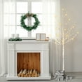thumbnail image 6 of Set of 2 6 ft Pre-Lit White Artificial Twig Tree, 6 of 6