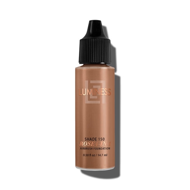 Aerógrafo 4 en 1 Foundation Luminess Rose, 15 ml, tono 150