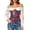 Brick Red, variant on Women's Shiny PU Underbust Corset, Sweetheart Neck Waist Trainer with Front Busks, Hourglass Body Shaper Cincher for Daily Outfit Black XXL