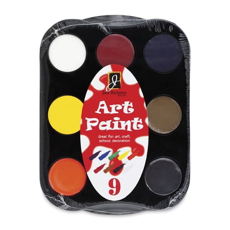 Richeson Art Paint Sets - Set of 9, Assorted Colors, .4 oz