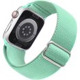 thumbnail image 1 of Correa De Reloj Elástica Compatible con Correa De Reloj Apple 41 Mm 40 Mm 38 Mm Cómoda Correa Deportiva Ajustable Para Iwatch Series 7 6 5 4 Se 3 2 1 Mujeres Hombres - Tu, 1 of 5