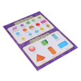 thumbnail image 3 of Póster laminado para preescolar gráfico de pared laminado fácil lectura no tóxico para guardería para niños pequeños aula de jardín de infantes para niños ANGGREK Otros, 3 of 8