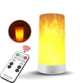 thumbnail image 4 of Flame Effect Light, USB Rechargeable Battery Powered Flame Lamp, Fireplace Light with Remote Control and Timer, Waterproof Dimmable 4 Modes 2PCS, 4 of 5