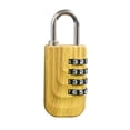 thumbnail image 1 of Lefu Cadenas à Combinaison Réinitialisable à 4 Chiffres, Cadenas de gym, mini Cadenas, 1 of 5