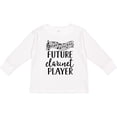 thumbnail image 3 of Inktastic Future Clarinet Player Music Boys or Girls Long Sleeve Toddler T-Shirt, 3 of 5