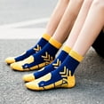thumbnail image 2 of YYYTop Womens Socks Ankle, Men Socks Size 10-13 Men Women Boot Socks for Women Sports Crew Socks Cotton Breathable Badminton Walking Fuzzy Socks with Grips Yellow Under $10, 2 of 6