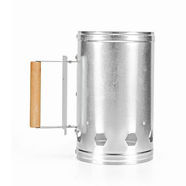 HLONK Efficient Charcoal Ignition Starter Bucket - Convenient Tool for Quick Barbecue Grill Fires