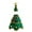 Green, variant on Christmas Tree Shape Porch Goose Outfit – Fits 23-Inch Porch Goose – Holiday Decoration Costume for Outdoor Display, Entryway, or Yard Decor