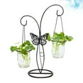thumbnail image 6 of GOOHOCHY  Hydroponic Vase Decorative Vases Home Hanging Planter Terrarium Black, 6 of 8