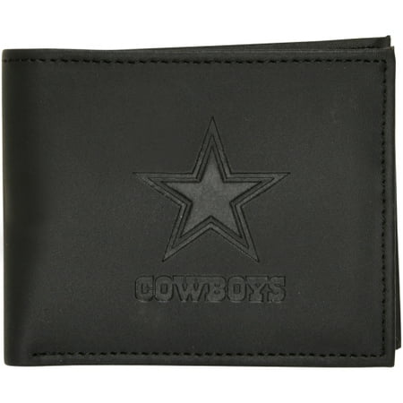 Dallas Cowboys Leather Wallet - Dallas Cowboys Hybrid Bi-Fold Wallet - Black - No Size