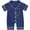 #067-Blue, variant on Favoffer Summer Infant Boys & Girls Silk Pajamas Romper Newborn Short Sleeve Onesie, Airy Soft Sleepwears for Sleep/Home/Play/Naptime 0-3Y