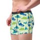 thumbnail image 2 of Fotbe Cute Dinosaur Blue Green Calzoncillos Tipo Boxer con Bolsa de Soporte Total para Hombre, X-Temp Fresco, Transpirable y de Secado Rápido-Large, 2 of 5