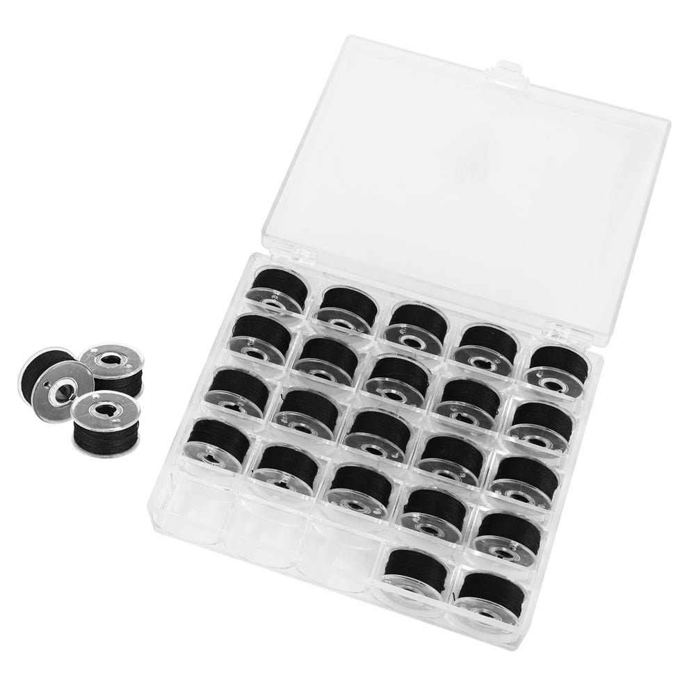 Sa156 Style Rainbow Bobbins 12 Pack With Plastic Case 