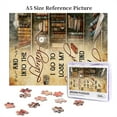 thumbnail image 6 of And Into The Library I Go To Lose My Mind And Find My Soul Poster,Jigsaw Puzzle 1000 Puzzle Pieces,Puzzle Enthusiasts, 6 of 7