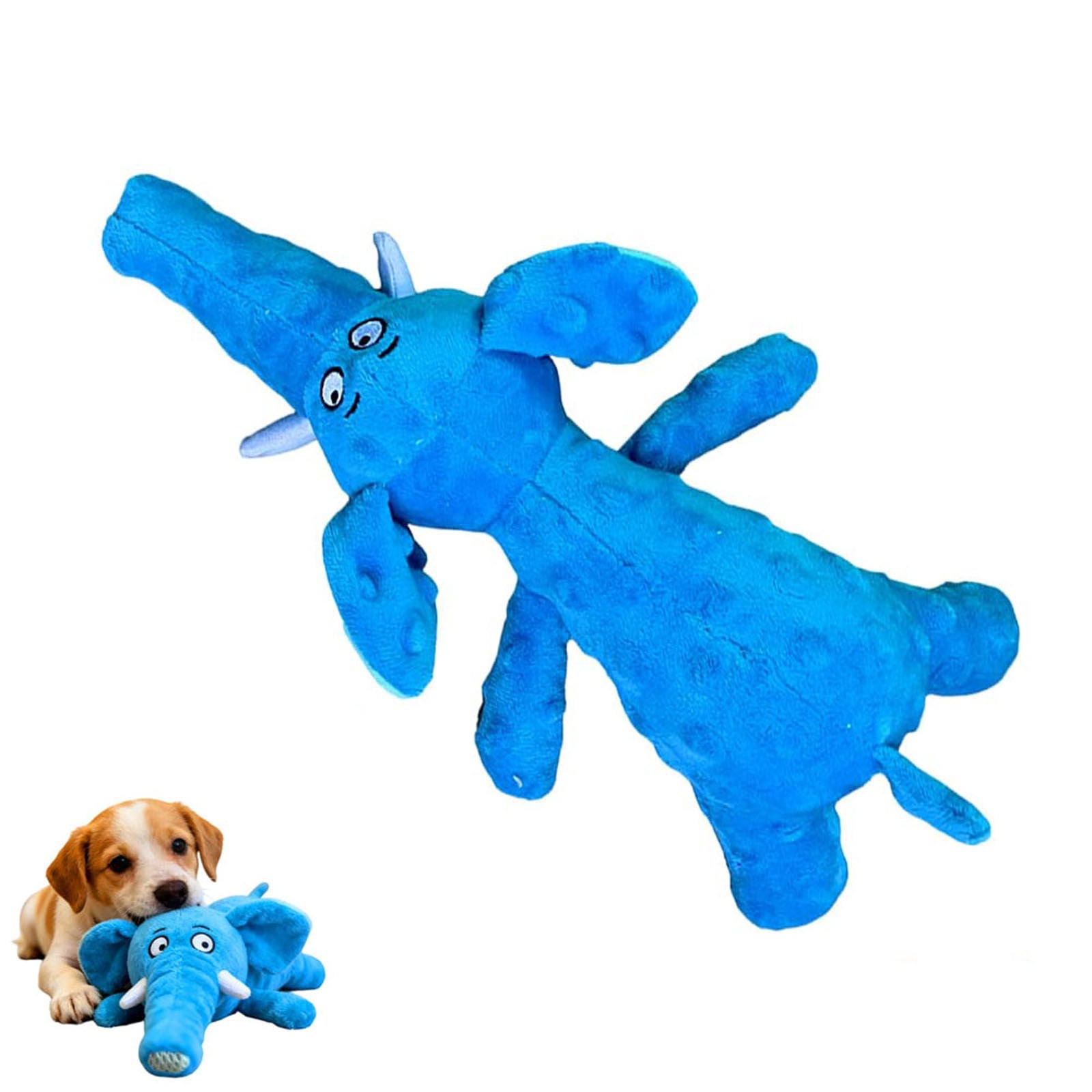 BSJJY Pet Squeaky Toy B, Interactive Soft Puppy Chew Toy, Indestructible for Small to Medium Dogs, Long-Lasting, Cute Design