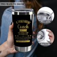 thumbnail image 4 of Coach Appreciation Gifts Tumbler for Women Men,20 oz Stainless Steel Insulated Tumblers with Lid, Sport Coach Gifts,Christmas Birthday Thanksgiving Gifts(coach), 4 of 6