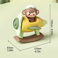 thumbnail image 3 of HLONK Airplane Whistle Cartoon Monkey Musical Whistle For Home, 3 of 5