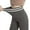 Dark Gray, variant on Women Fashion Solid Casual HighWaist Long Pants Tight Leggings Thermal Underwear Warm Pants Stirrup Style Base Layer Dark Gray,One Size